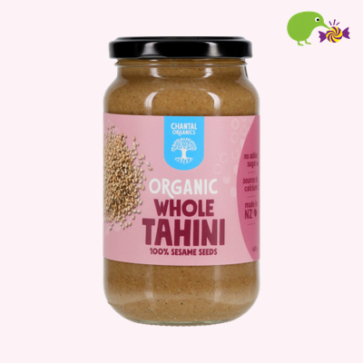 Chantal Organics Organic Whole Tahini 400g – Kiwi Kandy NZ