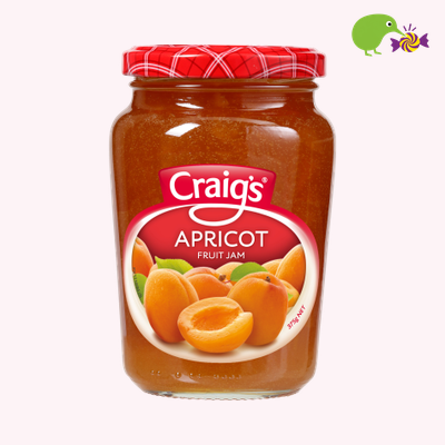 Craig's Apricot Fruit Jam 375g – Kiwi Kandy NZ