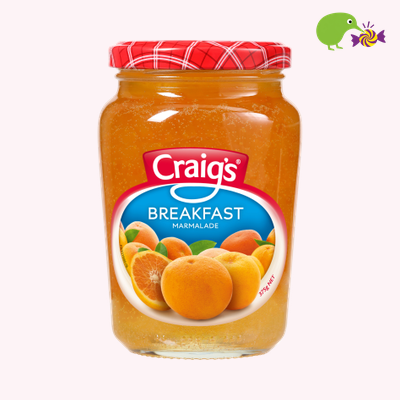 Craig's Breakfast Marmalade 375g – Kiwi Kandy NZ