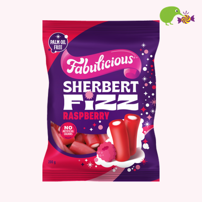 Fabulicious Raspberry Sherbert Fizz – Kiwi Kandy NZ