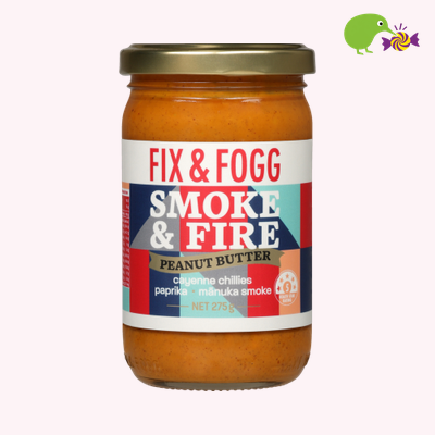 Fix & Fogg Smoke & Fire Peanut Butter 275g – Kiwi Kandy NZ
