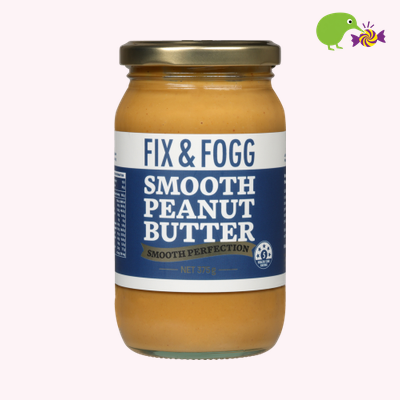 Fix & Fogg Smooth Peanut Butter 375g – Kiwi Kandy NZ