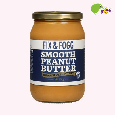 Fix & Fogg Smooth Peanut Butter 750g – Kiwi Kandy NZ