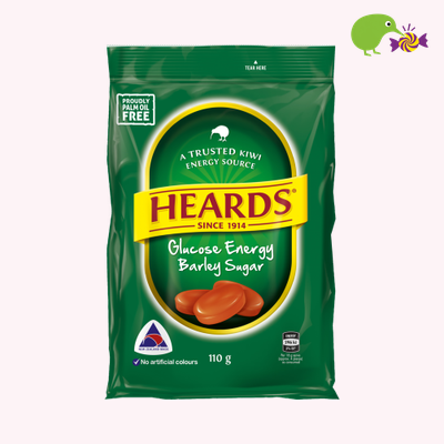 RJ's Heards Glucose Energy Barley Sugar – Kiwi Kandy NZ