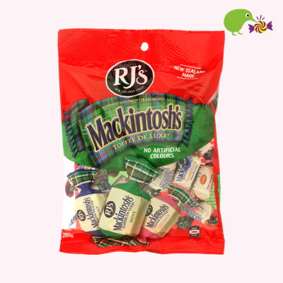RJ's Mackintosh's Toffee De Luxe – Kiwi Kandy NZ
