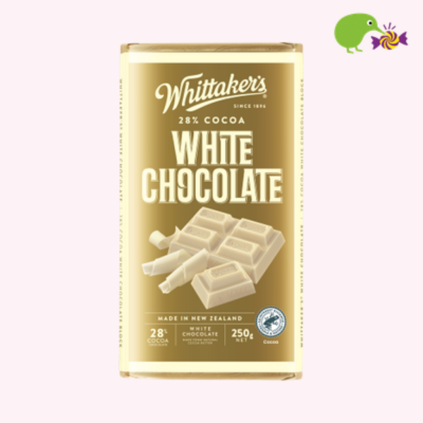 Whittaker's White 28% Cocoa Chocolate Block