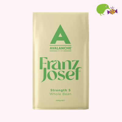 Avalanche Franz Josef Strength 5 Whole Bean Coffee