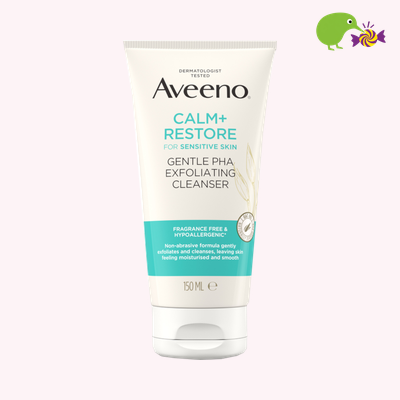aveeno-calm-restore-for-sensitive-skin-gentle-pha-exfoliator-cleanser-150ml-5342560