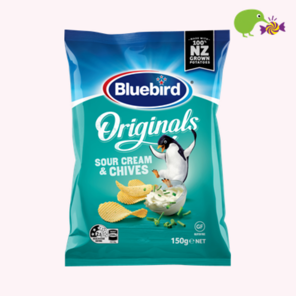 Bluebird Originals Sour Cream & Chives Potato Chips