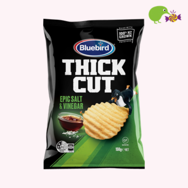 Bluebird Thick Cut Epic Salt & Vinegar Potato Chips