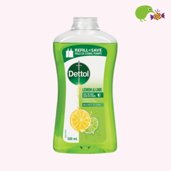 Dettol Lemon & Lime Antibacterial Liquid Hand Wash Refill