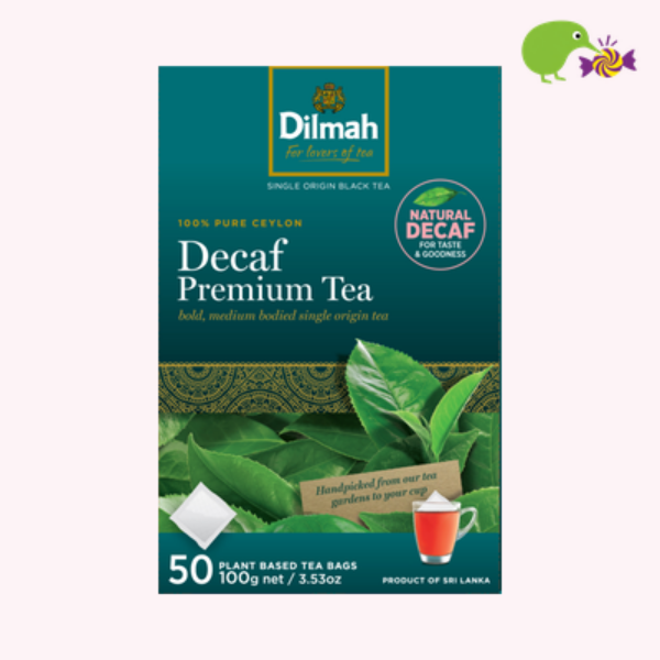 Dilmah Decaf Premium Plant Based Teabags
