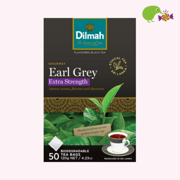 Dilmah Earl Grey Extra Strength Biodegradable Tea Bags