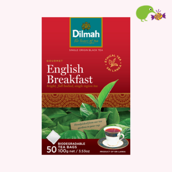 Dilmah English Breakfast Biodegradable Tea Bags