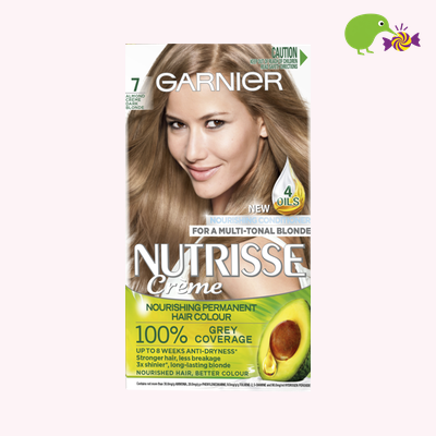 Garnier Nutrisse 7 Almond Creme Dark Blonde Hair Colour