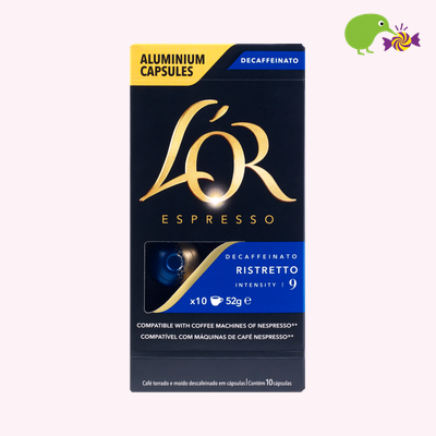 L'OR Decaffeinato Ristretto Intensity 9 Coffee Capsules