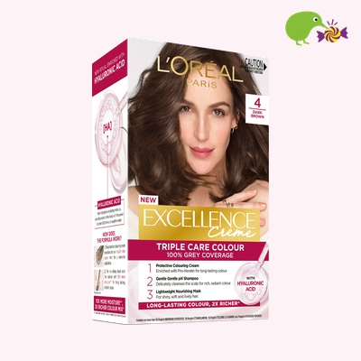 L'Oreal Paris Excellence Creme 4 Dark Brown Hair Colour