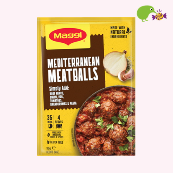 Maggi Mediterranean Meatballs Recipe Base Sachet