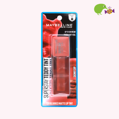 Maybelline New York Superstay Teddy Tint Skinny Dip 12Hr Blurred Matte Lip Tint