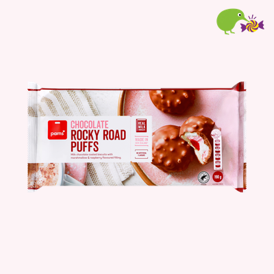 Pams Chocolate Rocky Road Puffs