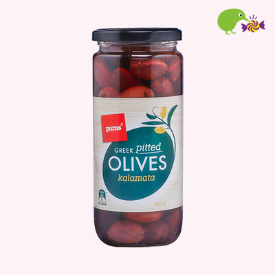 pams-greek-pitted-kalamata-olives-450g-5031003