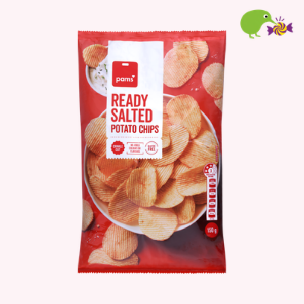 Pams Ready Salted Potato Chips