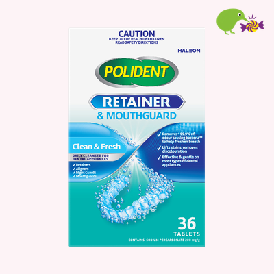 Polident Retainer & Mouthguard Active Bubbles Cleanser