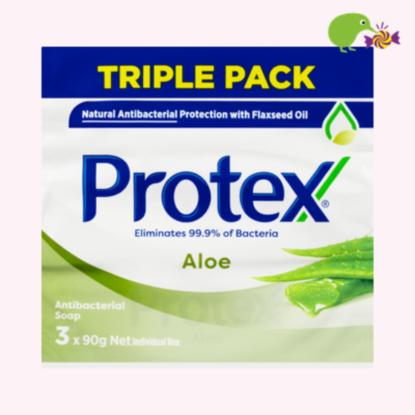 Protex Antibacterial Protection With Aloe Extracts Bar Soap